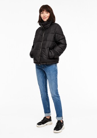 QS Winterjacke in Schwarz