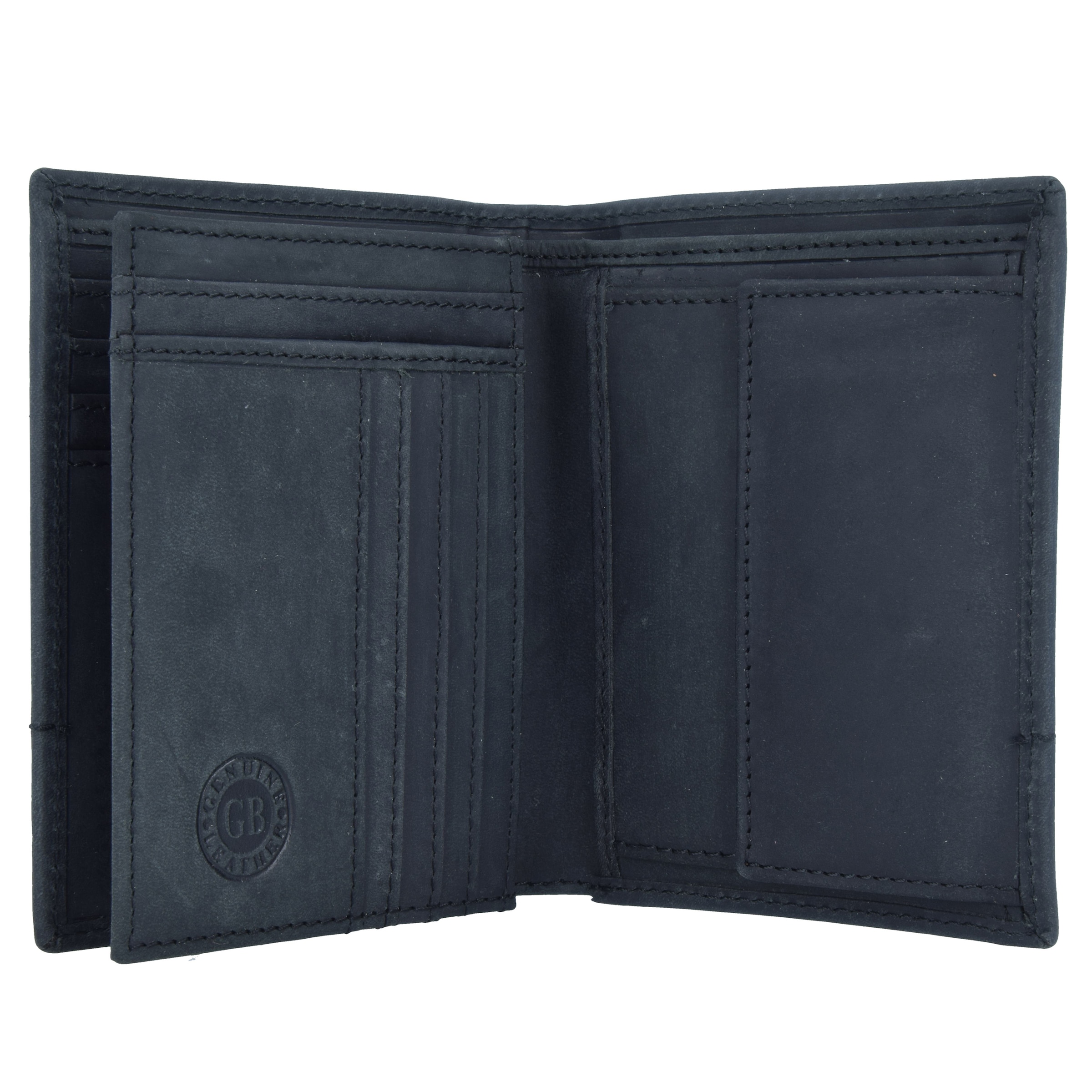 Portamonete 'Vintage Revival' di GREENBURRY in nero