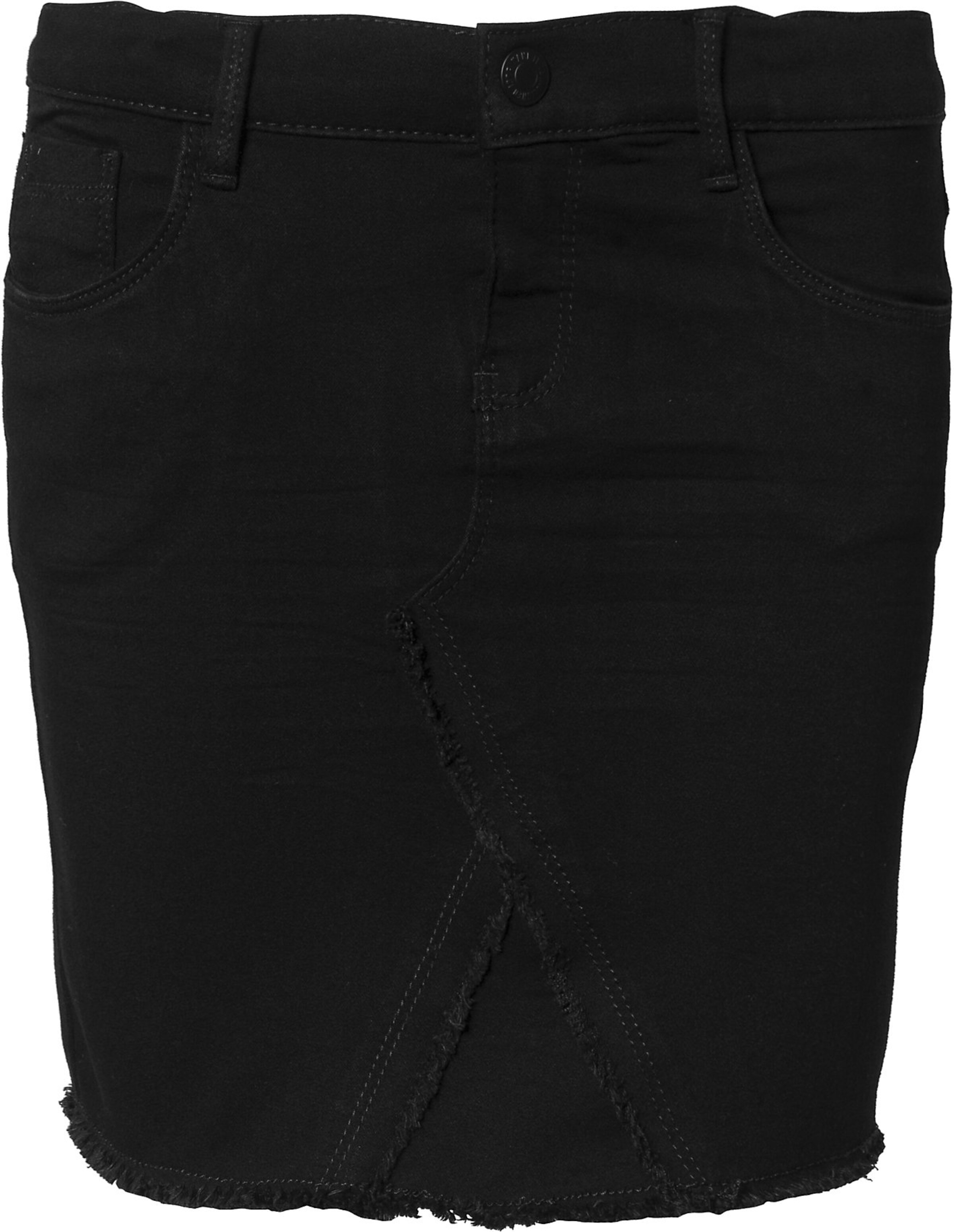NAME IT - Rok in de kleur Black denim