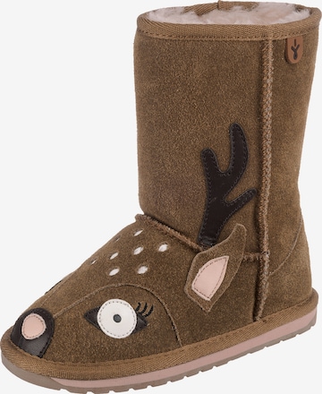 EMU AUSTRALIA Boots 'Deer' in Brown: front