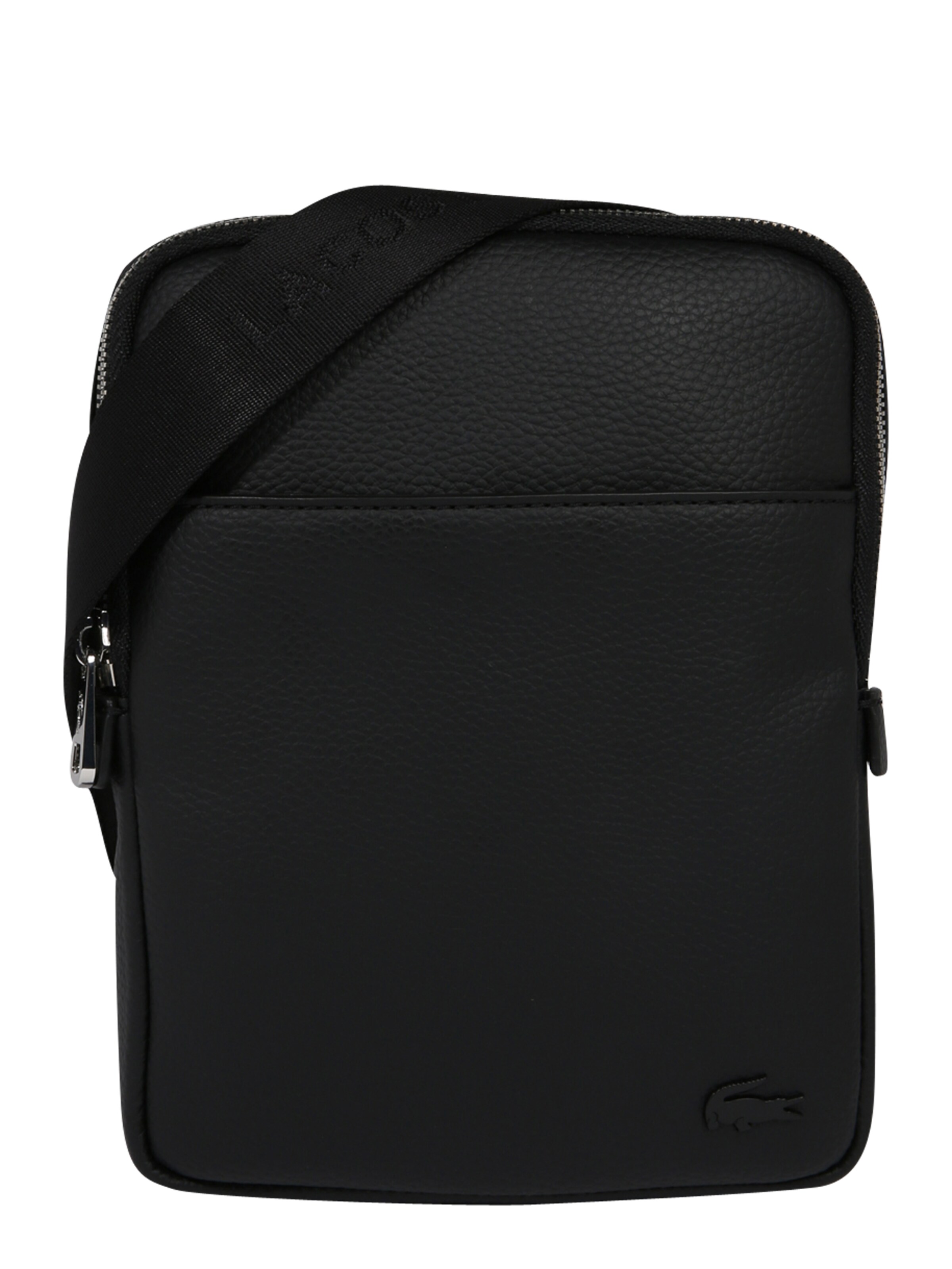 LACOSTE Crossbody Bag 'Gael' in Black: front