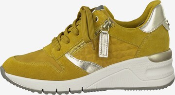 Sneaker bassa di TAMARIS in giallo