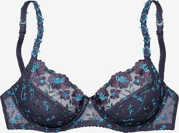 NUANCE T-shirt Bra in Blue: front