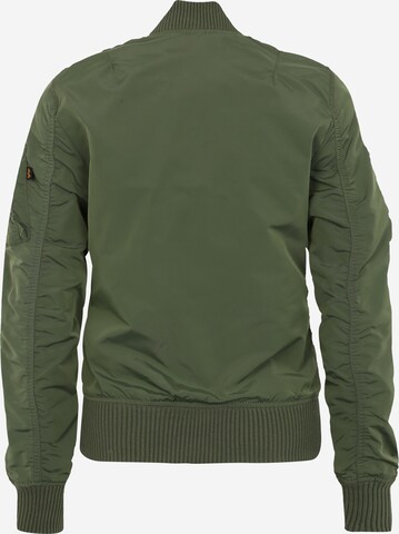 Giacca di mezza stagione 'MA-1 TT' di ALPHA INDUSTRIES in verde