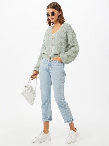 Y.A.S Knit Cardigan 'Betricia' in Green