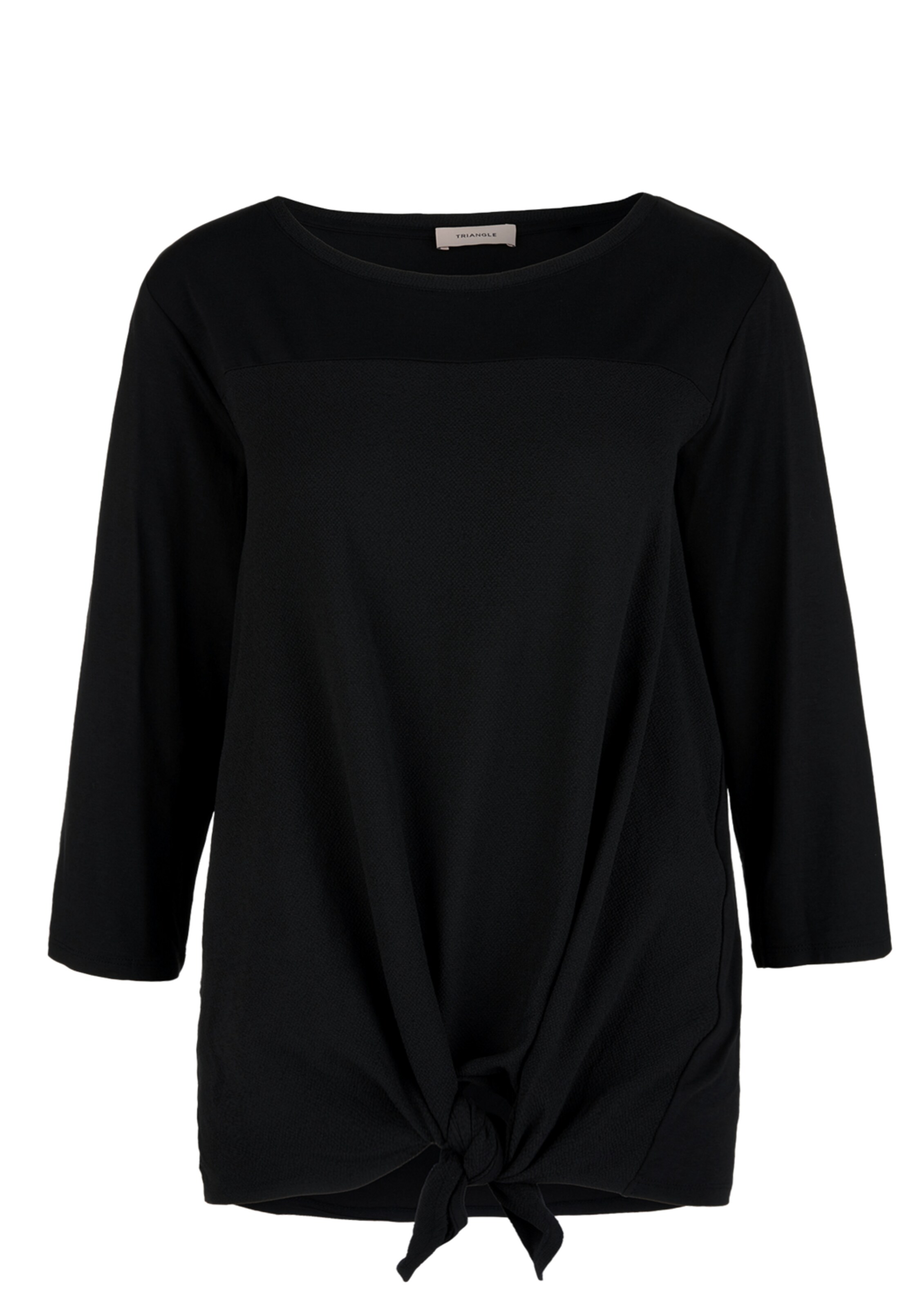 TRIANGLE - Blusenshirt in schwarz