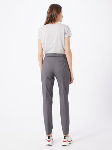 Regular Pantalon à plis HUGO Red en gris