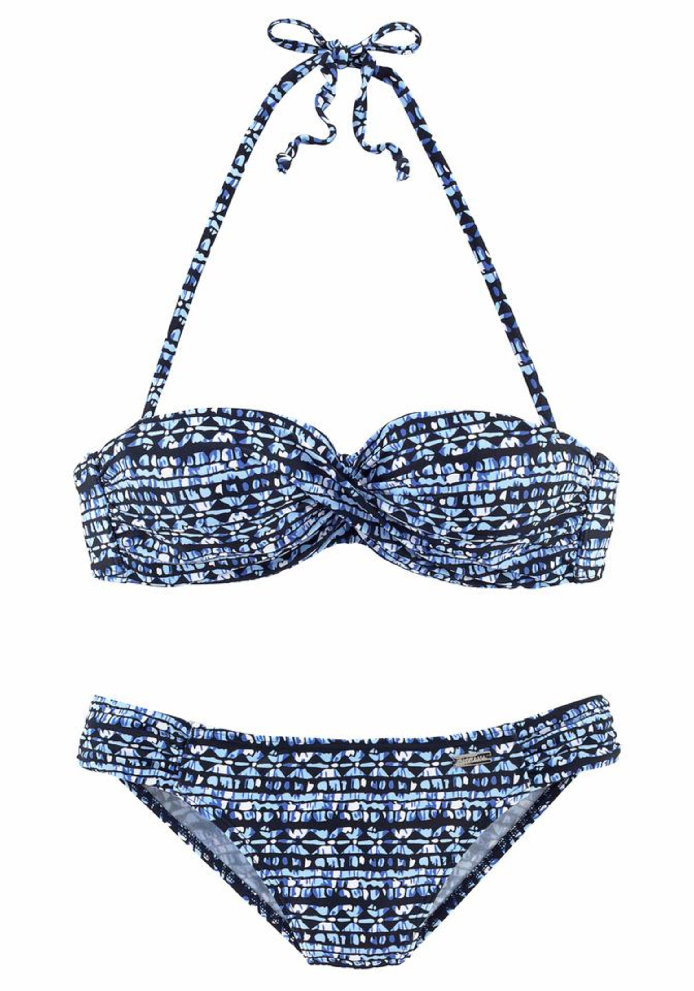 LASCANA - Bügel-Bandeau-Bikini in navy