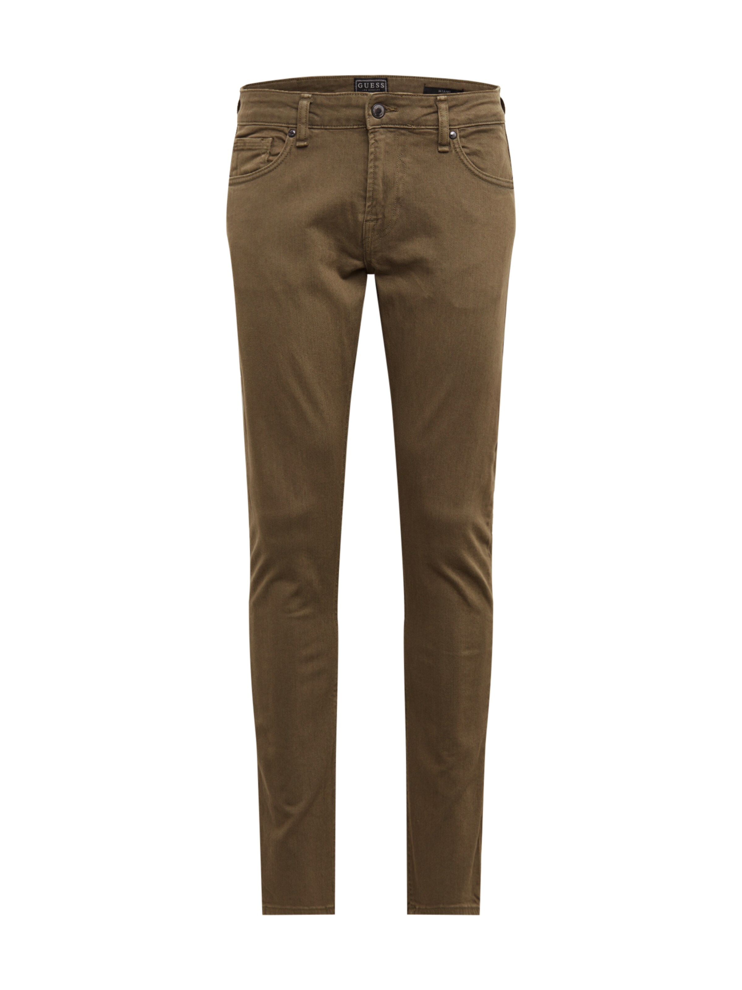 GUESS - Jeans 'Miami' in de kleur Donkergroen