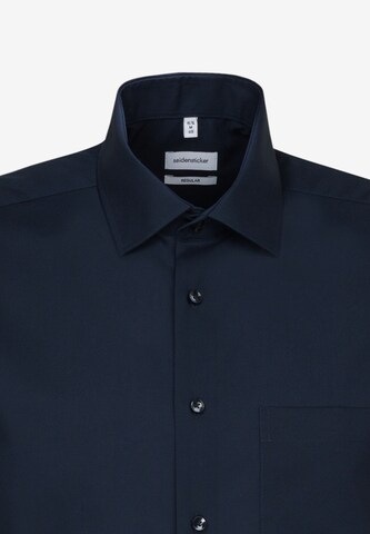 SEIDENSTICKER Regular fit Button Up Shirt in Blue