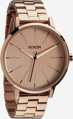 Nixon Analog Watch in Pink: front