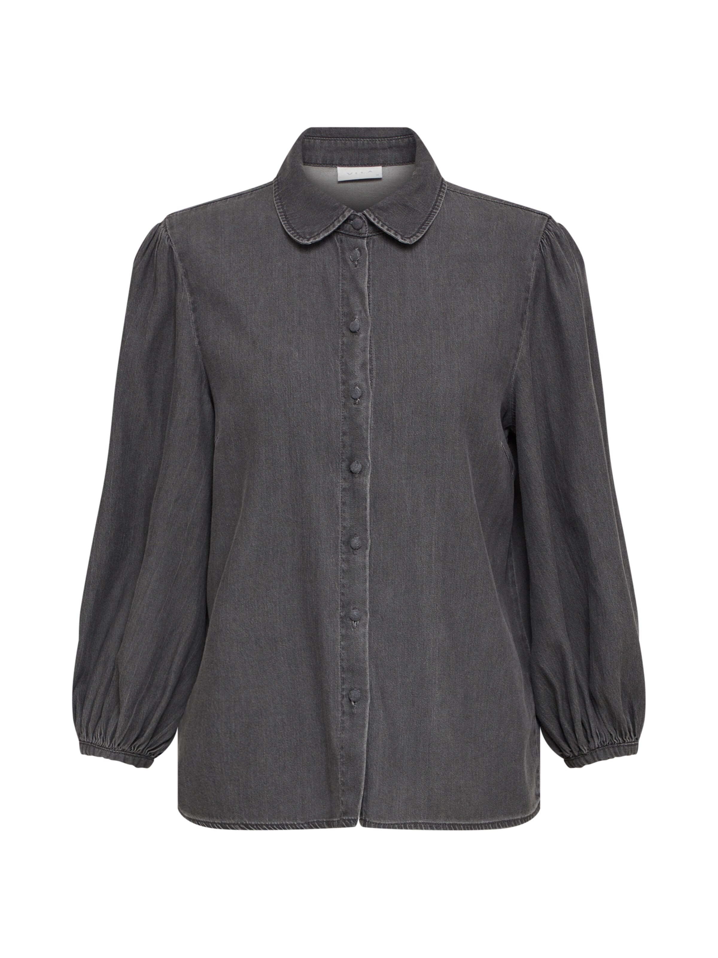 VILA - Bluse 'VIBISTA' in grey denim