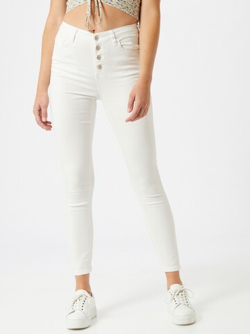 Hailys Slimfit Jeans 'Romina' i hvid: forside