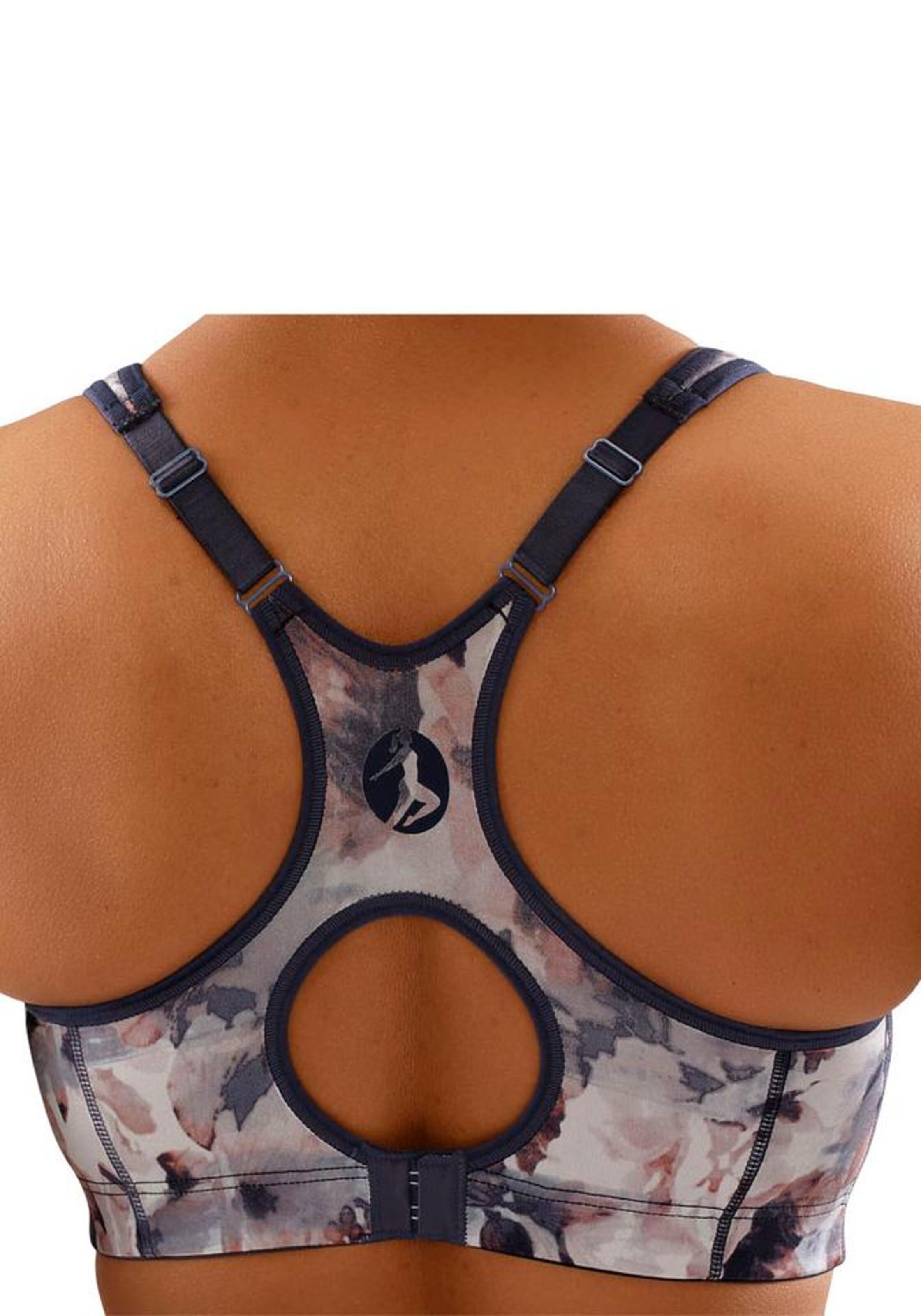 LASCANA Bustier Sports-BH i blandingsfarvet