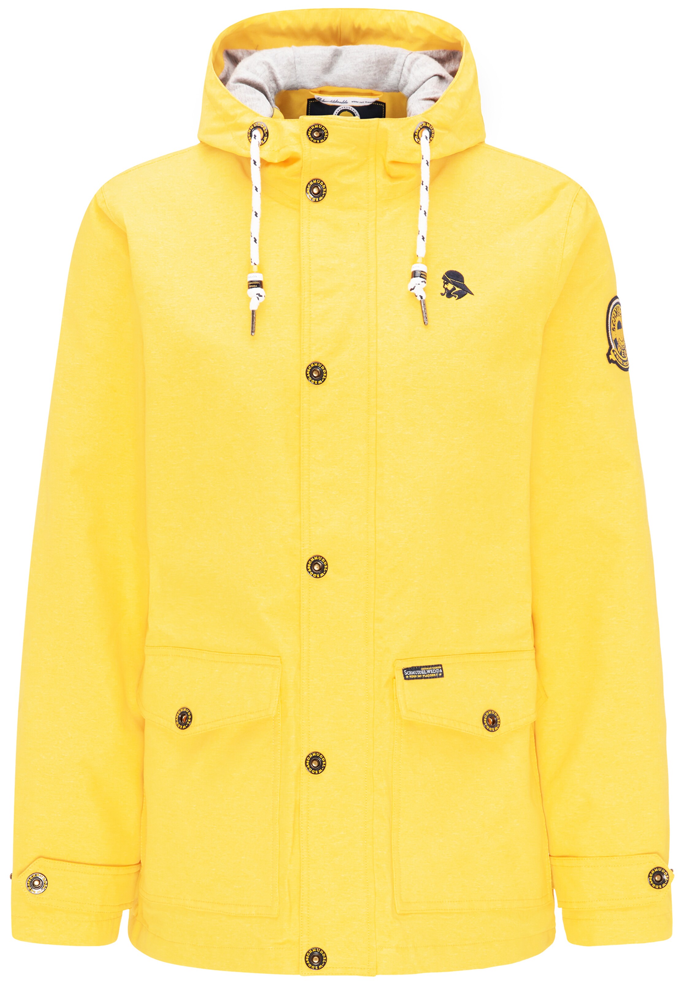 Schmuddelwedda - Functionele jas in de kleur Geel