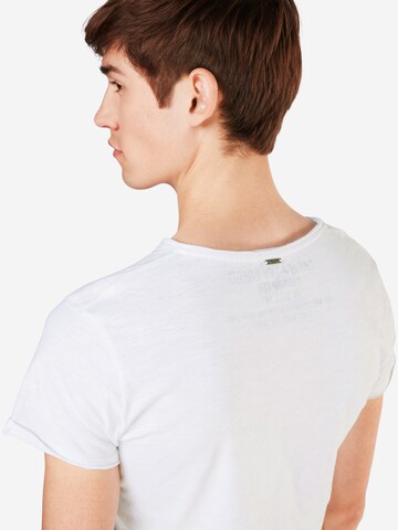 Key Largo - Camiseta 'MT LEMONADE' en blanco