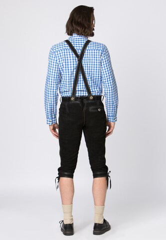 STOCKERPOINT Regular Traditional Pants 'Justin' in Black: front