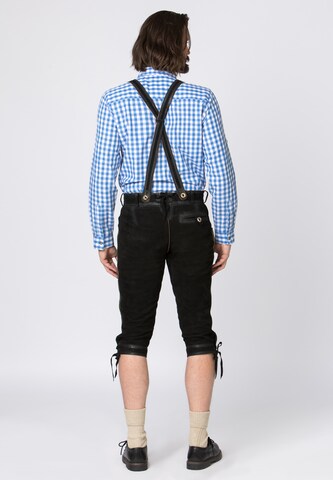 STOCKERPOINT Regular Hose 'Justin' in Schwarz: Vorderseite