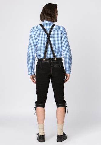 Regular Pantalon folklorique 'Justin' STOCKERPOINT en noir : devant