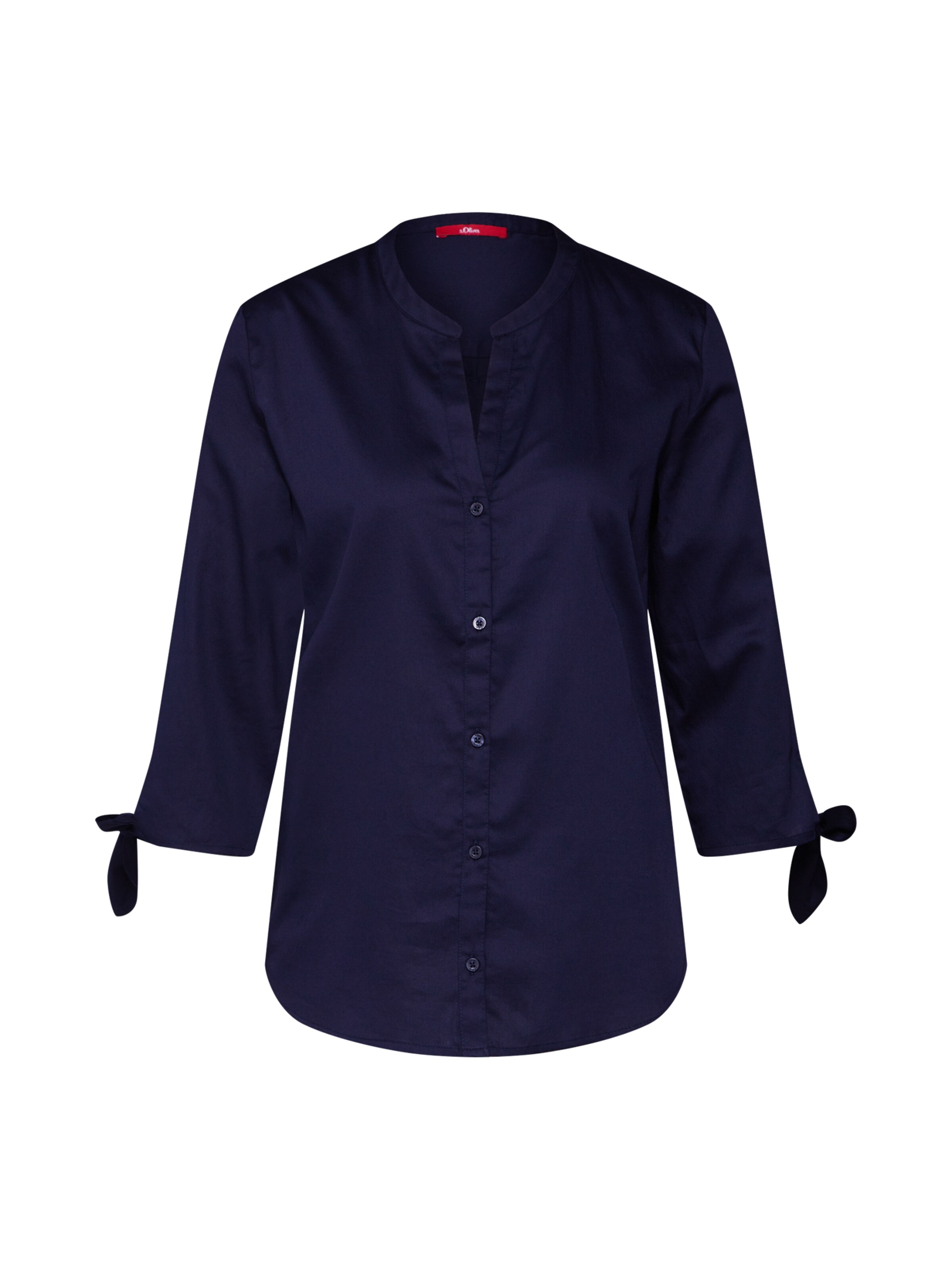 s.Oliver - Blouse in de kleur Donkerblauw