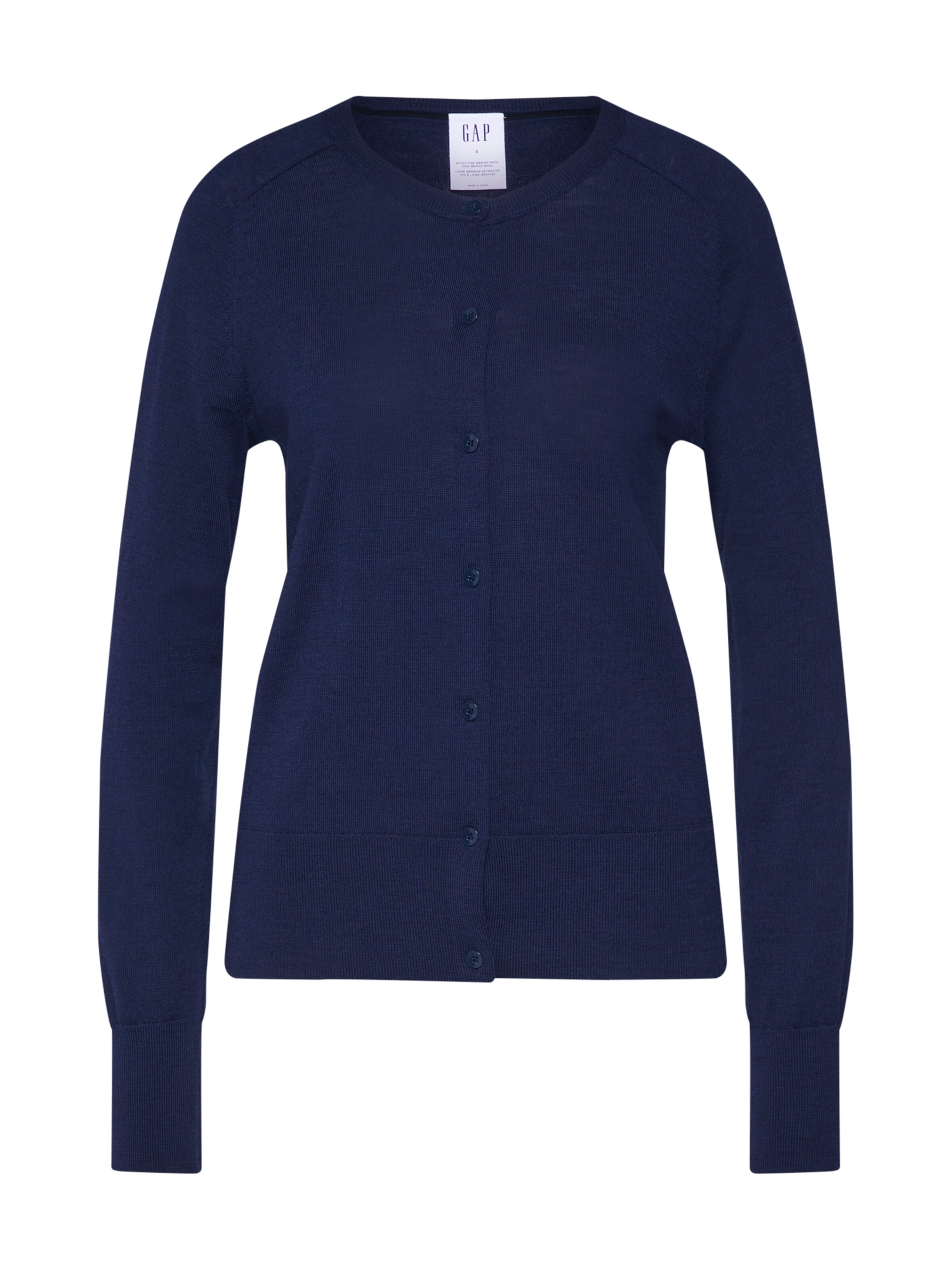 GAP - Gebreid vest in de kleur Navy