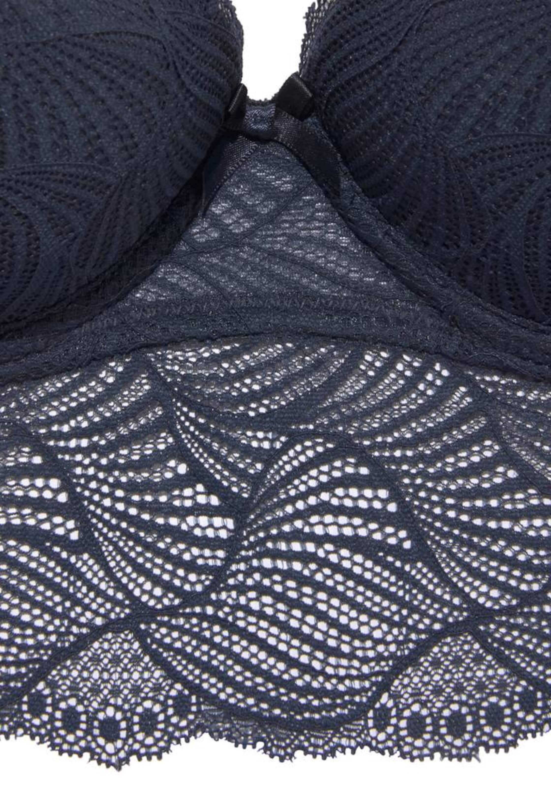 LASCANA Push-up Podprsenka - Modrá