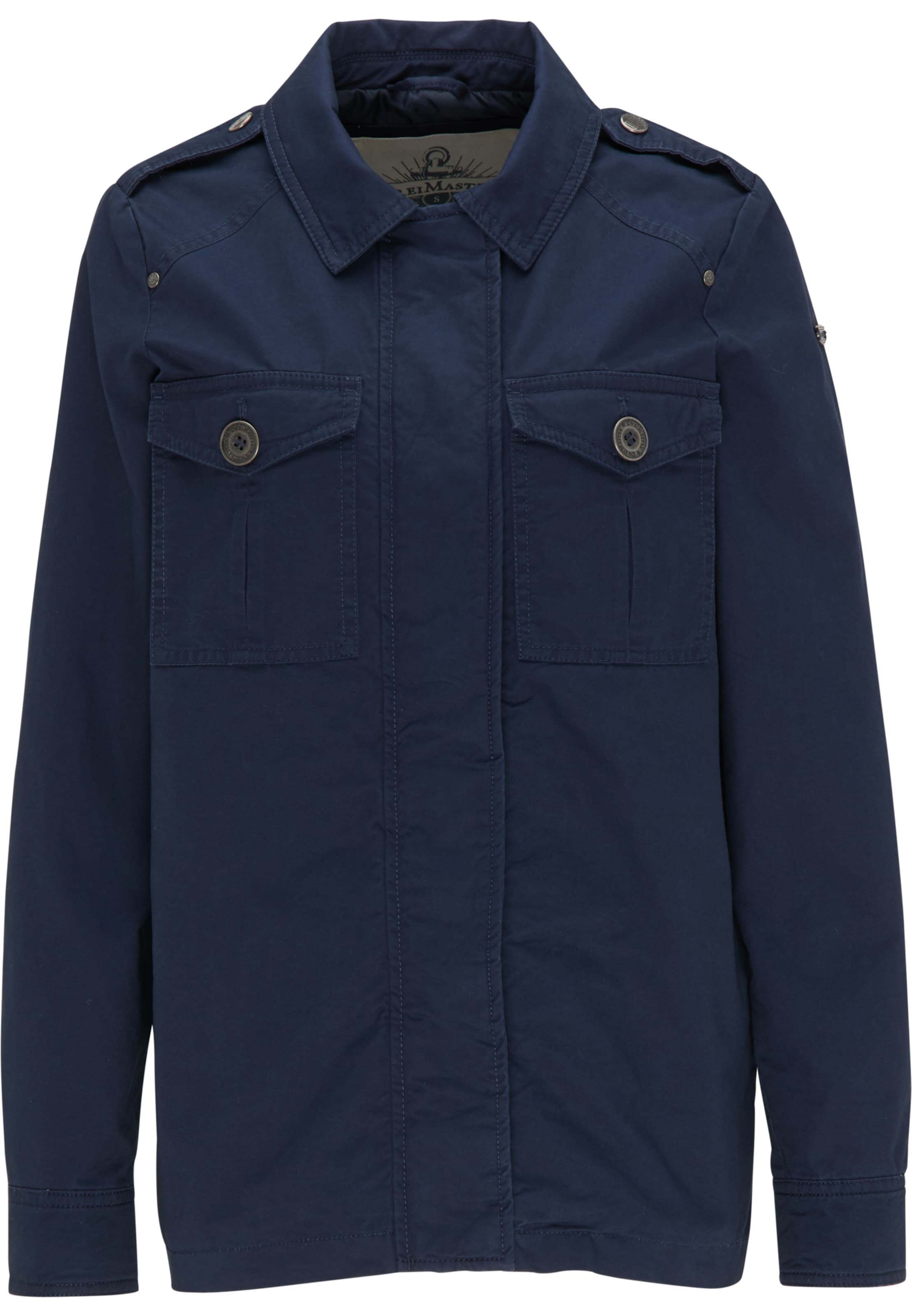 DREIMASTER Prechodná bunda - Modrá: predná strana