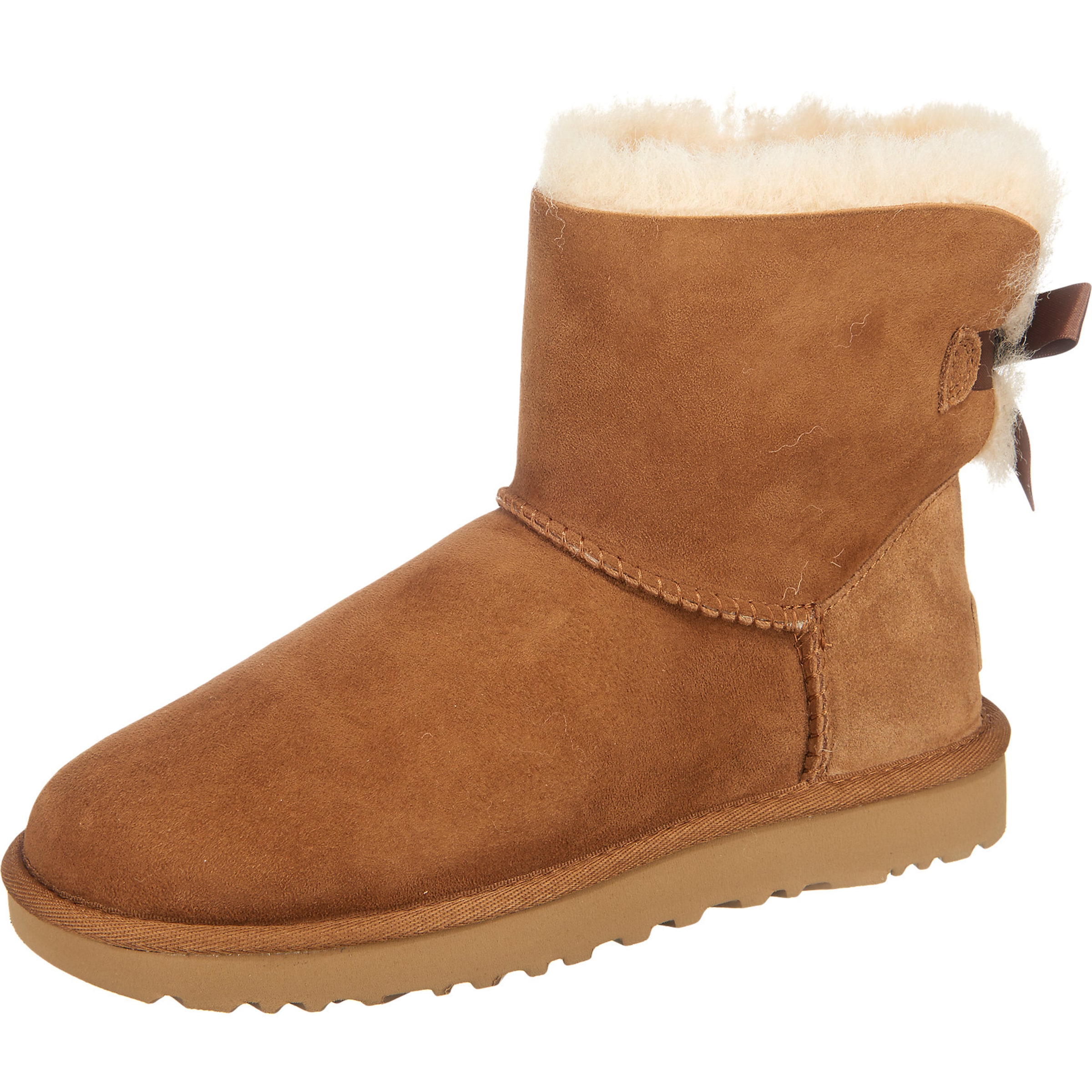 UGG - Botas de neve 'Bailey' em castanho: frente
