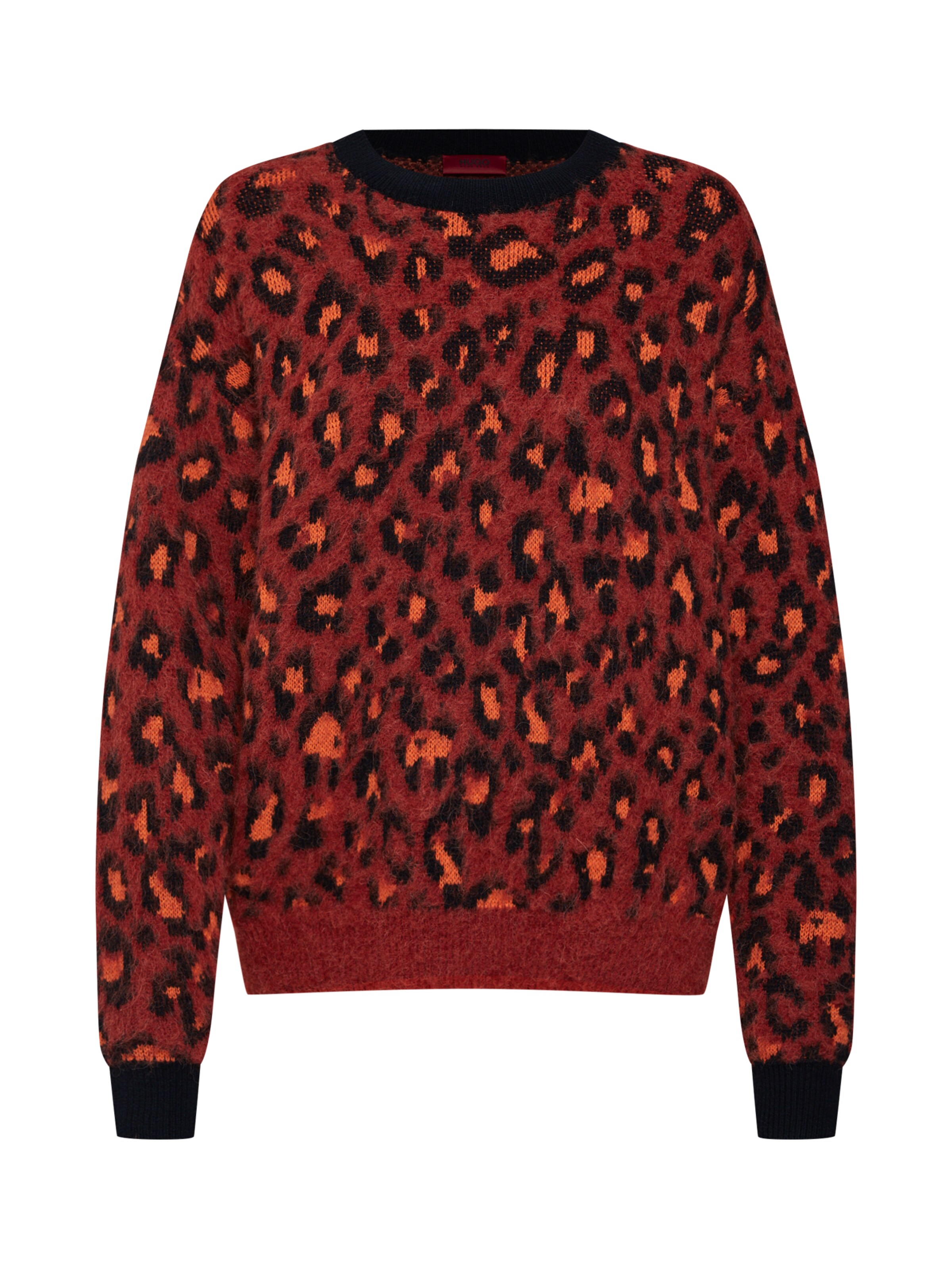 HUGO - Trui 'Sitaly' in de kleur Rood