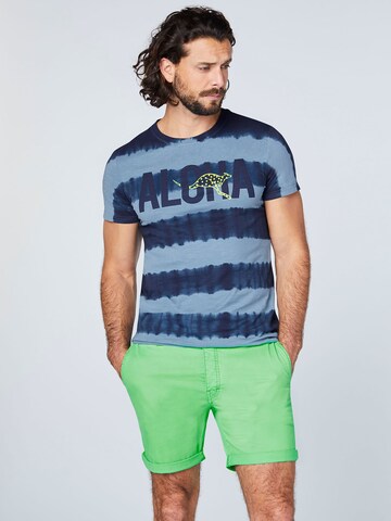 CHIEMSEE - Regular Fit Camisa funcionais em azul: frente