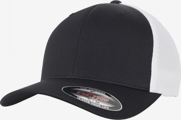 Casquette Flexfit en noir : devant