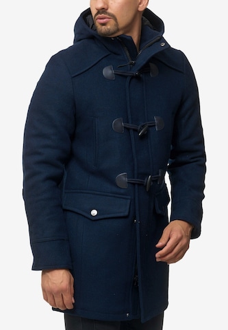 INDICODE JEANS Winter Coat in Blue