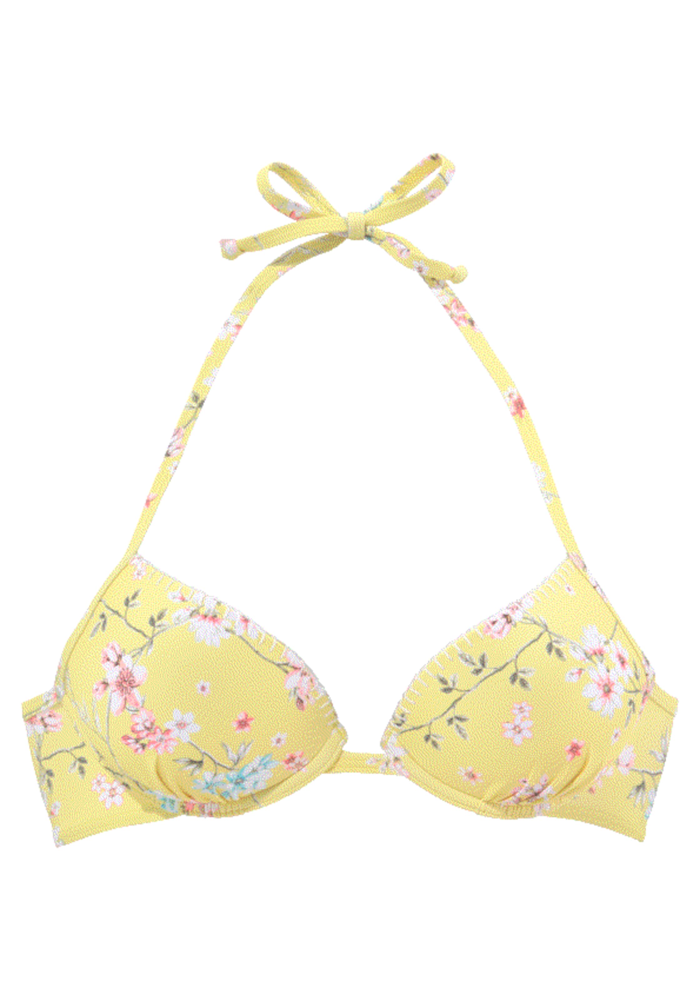 Hauts de bikini 'Ditsy' SUNSEEKER en jaune : devant