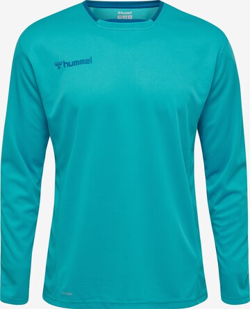 Hummel Functioneel shirt in Blauw: voorkant