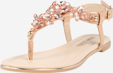 BUFFALO T-Bar Sandals in Pink: front