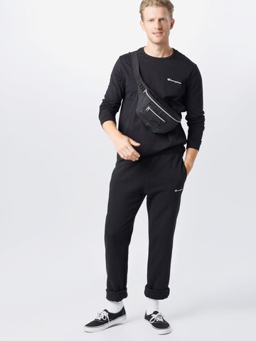 Regular fit Maglietta di Champion Authentic Athletic Apparel in nero