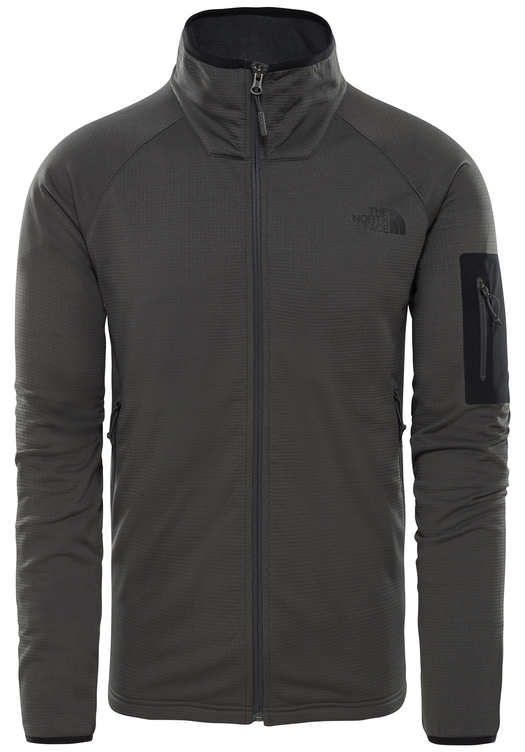 THE NORTH FACE - Funktionele fleece-jas 'Borod Full Zip' in de kleur Grafiet