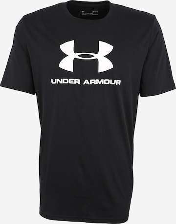 UNDER ARMOUR Regular Fit Toiminnallinen paita värissä musta: edessä