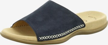 GABOR Mules in Blue: front