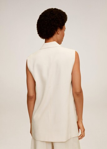 MANGO Weste in Beige