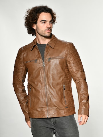 Veste mi-saison 'William' Maze en marron : devant