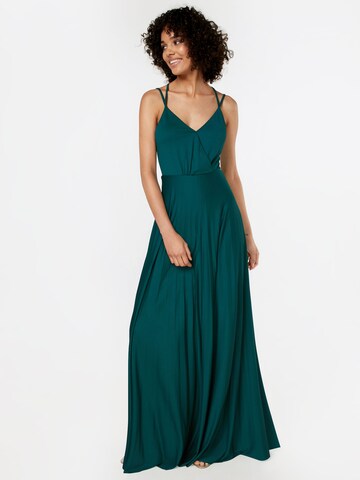 Robe de soirée 'Falda' ABOUT YOU en vert : devant