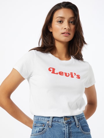 LEVI'S ® Shirt 'The Perfect Tee' in Wit: voorkant