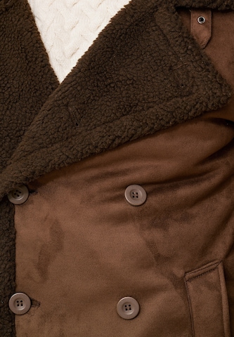 INDICODE JEANS Winter Coat 'Barlow' in Brown