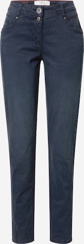 CECIL Slim fit Jeans 'Gesa' in Blue: front