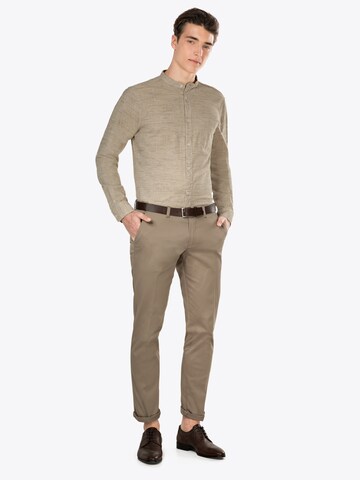 DRYKORN Slimfit Hose 'Kill' in Beige