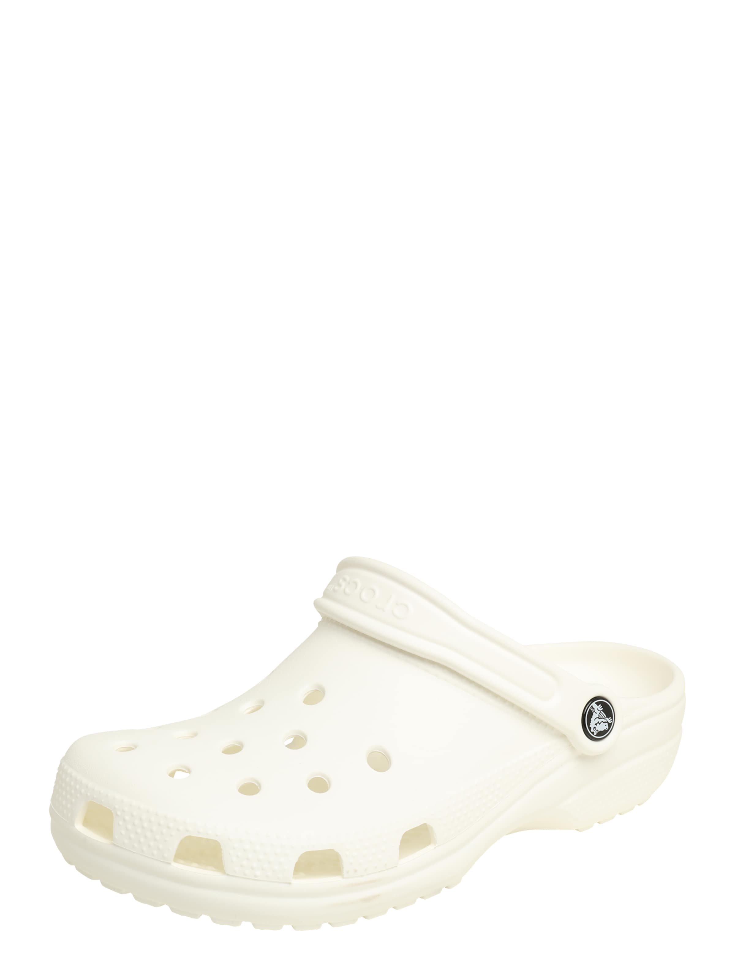 Clogs 'Classic' di Crocs in bianco: frontale