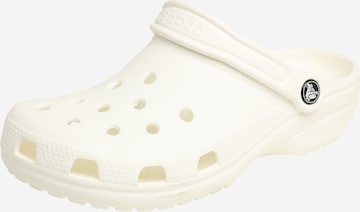 Crocs Clogs 'Classic' in Weiß: predná strana