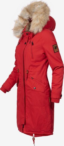 NAVAHOO Winterparka 'Kin-Joo' in Rood