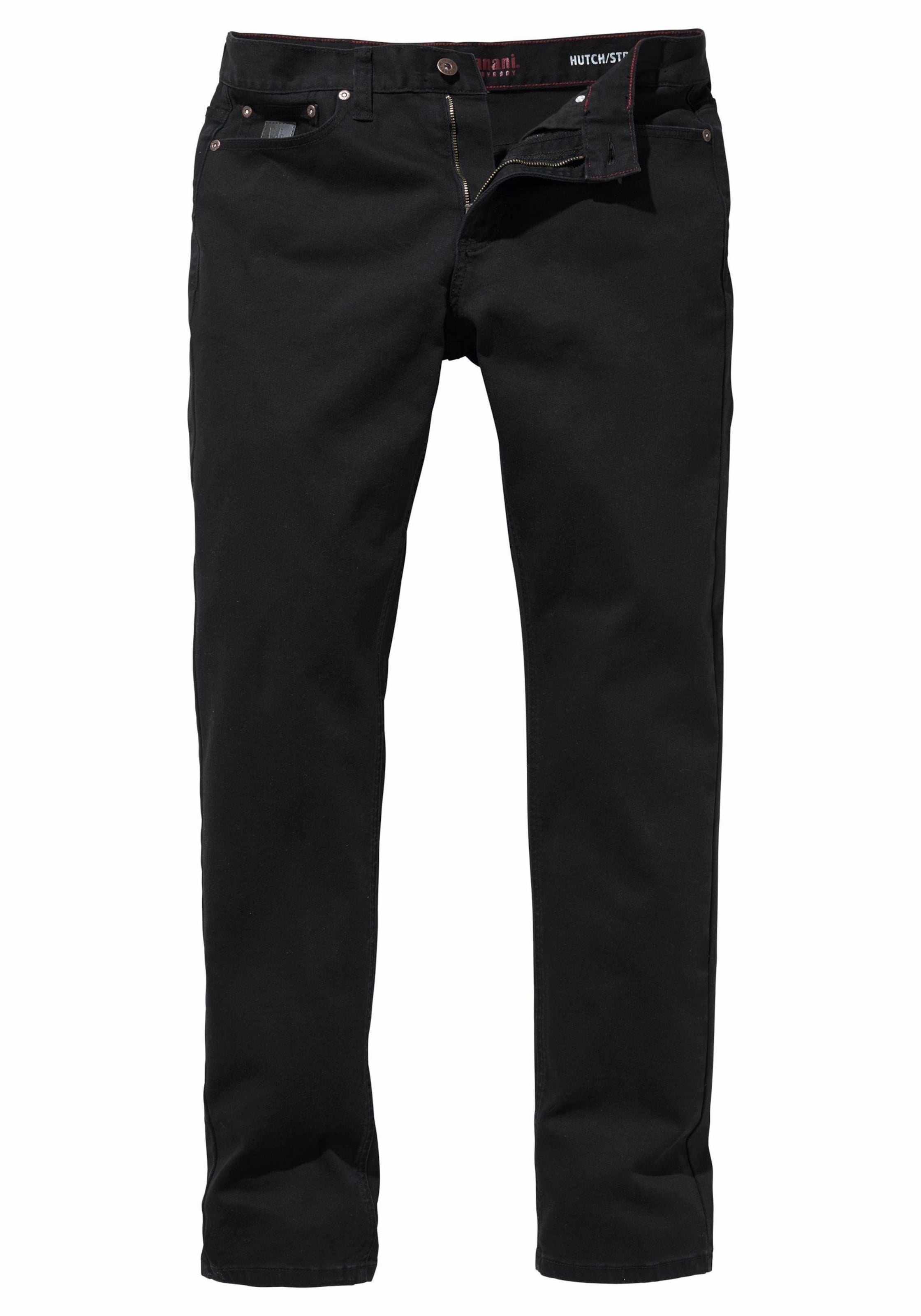 Bruno Banani Regular Jeans 'Hutch' in Schwarz: Vorderseite